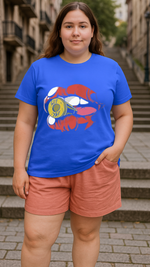 Women's Bullet Lips Streetwear Classic Fit T-shirt