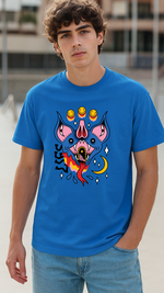 Men's Bat Gate Streetwear Classic Fit T-shirt