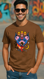 Men's Bat Gate Streetwear Classic Fit T-shirt