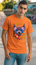 Men's Bat Gate Streetwear Classic Fit T-shirt