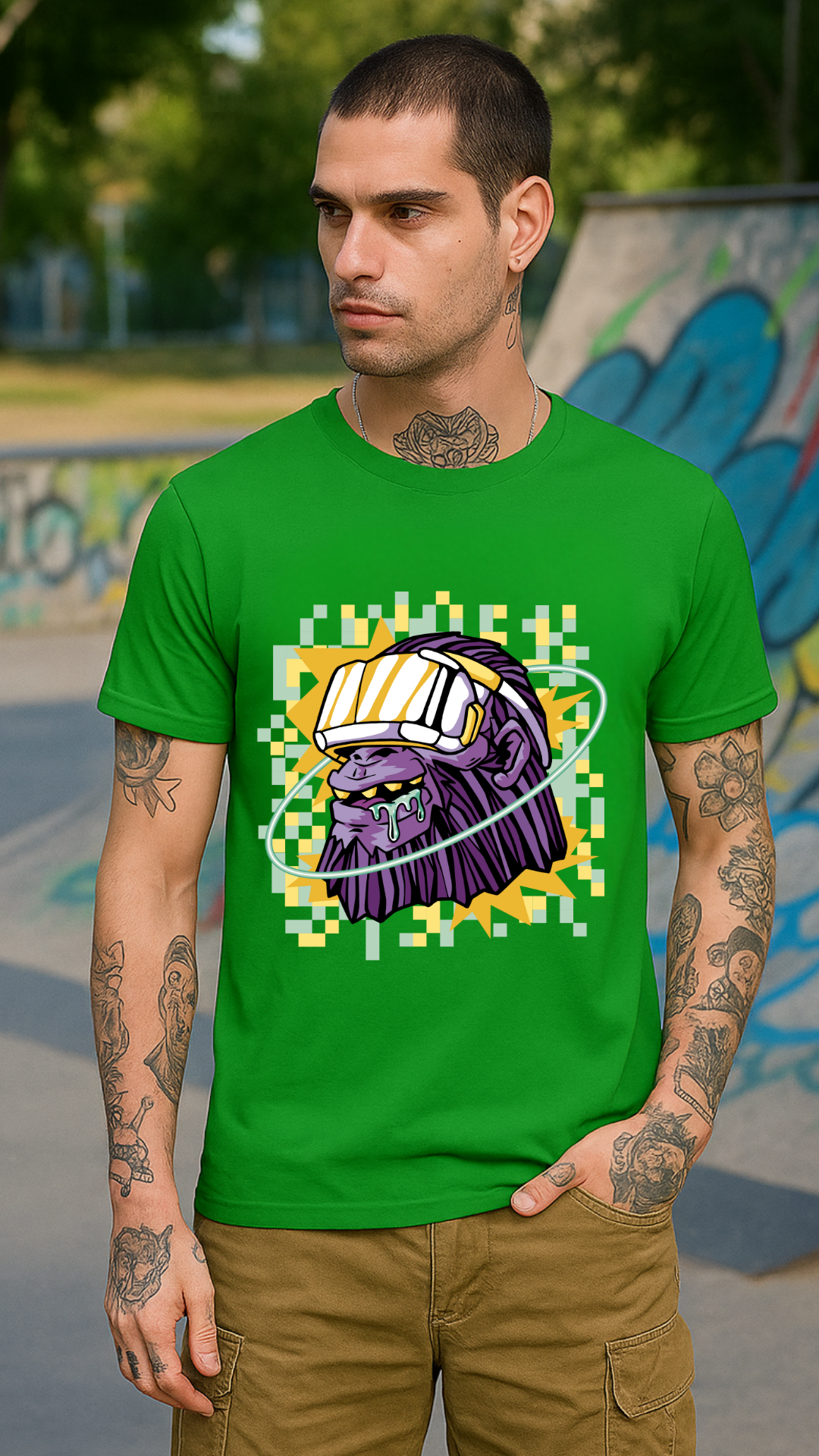 Men's VR Gorilla Streetwear Classic Fit T-shirt