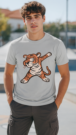 Men's Sawage Tiger Streetwear Classic Fit T-shirt