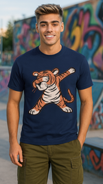 Men's Sawage Tiger Streetwear Classic Fit T-shirt