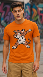 Men's Sawage Tiger Streetwear Classic Fit T-shirt