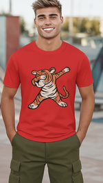 Men's Sawage Tiger Streetwear Classic Fit T-shirt