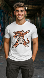 Men's Sawage Tiger Streetwear Classic Fit T-shirt