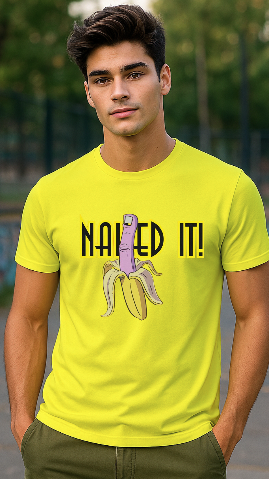 Men's Nailed It Streetwear Classic Fit T-shirt