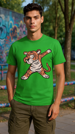 Men's Sawage Tiger Streetwear Classic Fit T-shirt