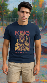 Men's King Of The Street Streetwear Classic Fit T-shirt
