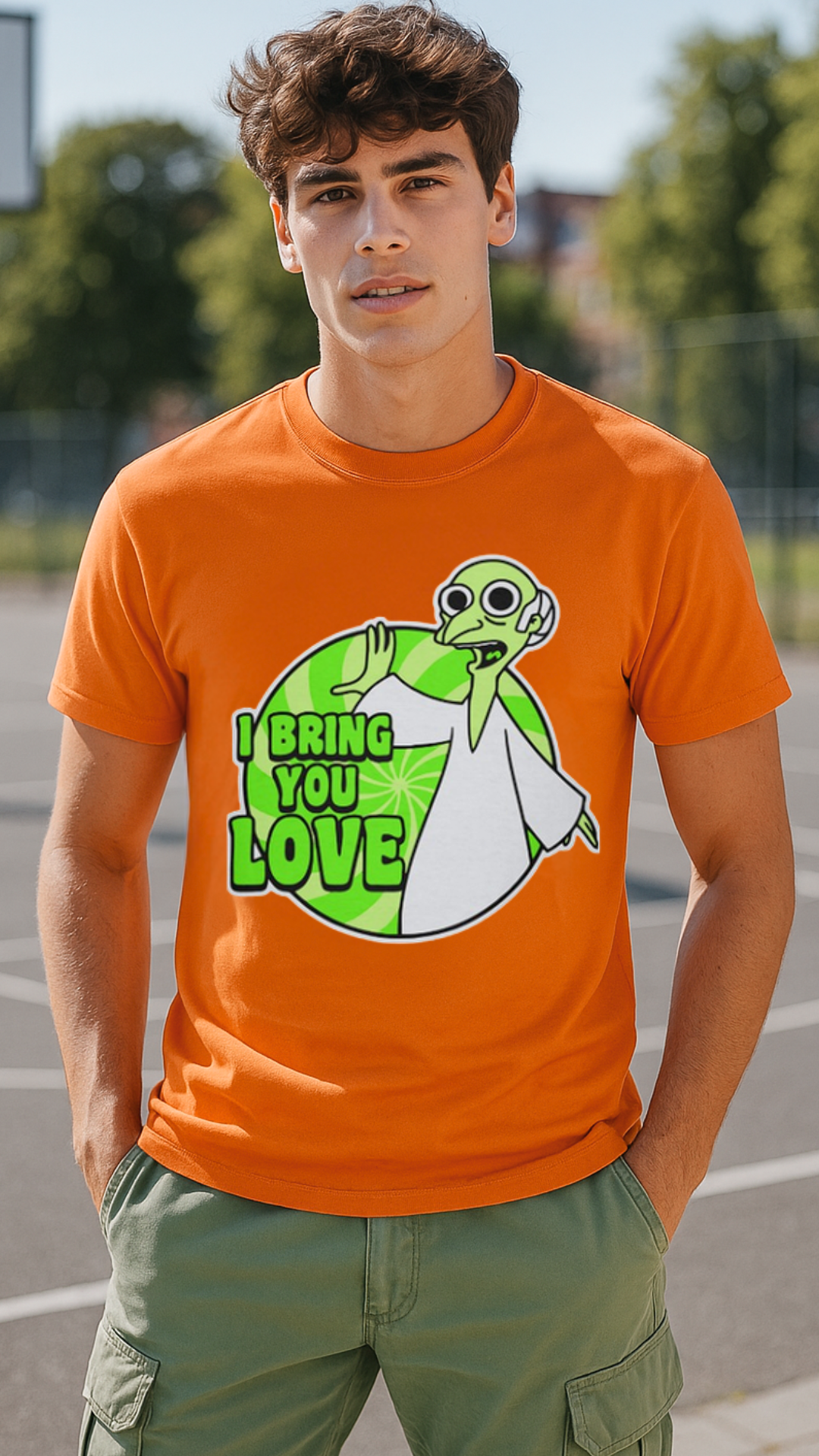 Men's I Bring You Love Streetwear Classic Fit T-shirt