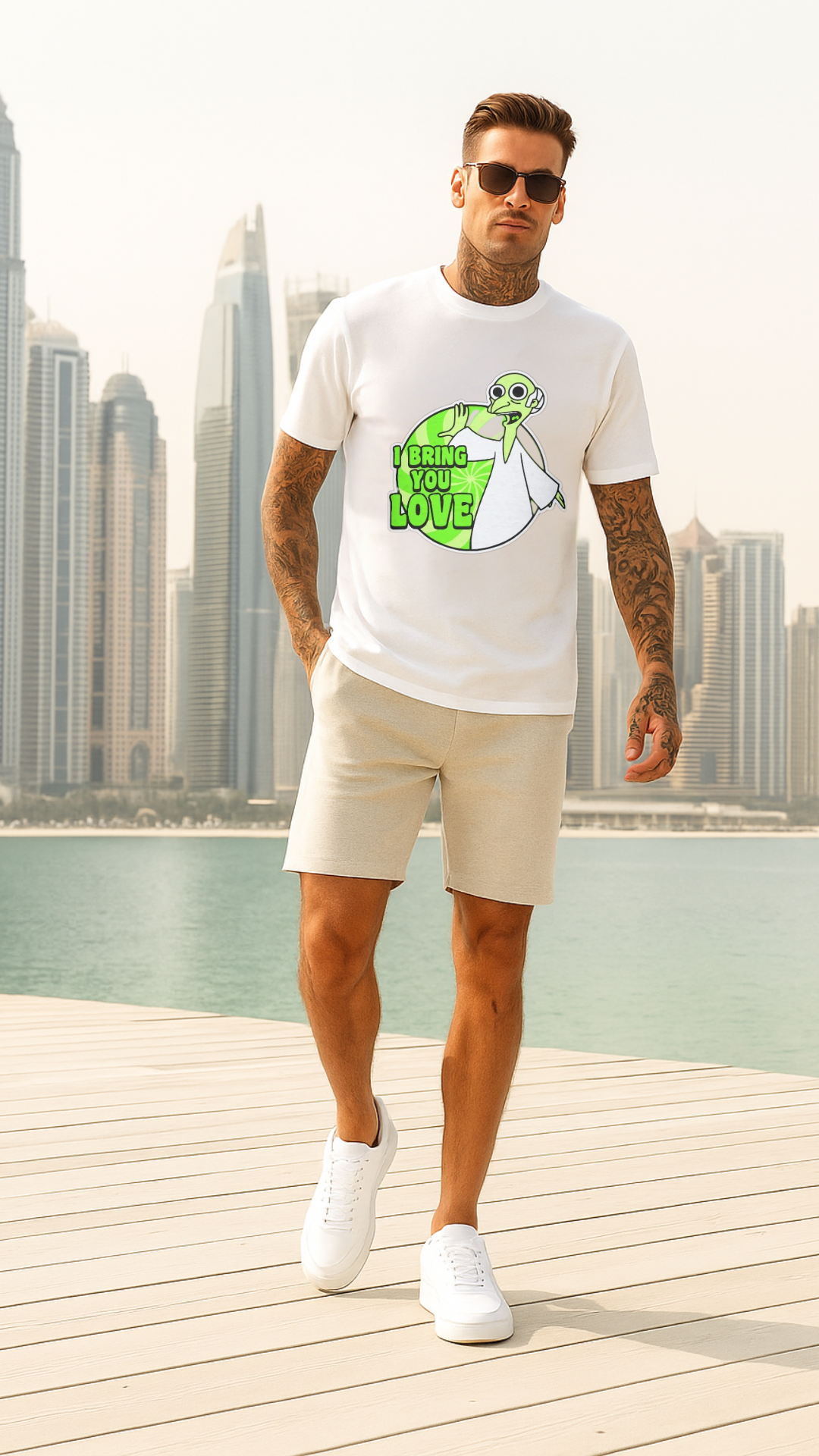 Men's I Bring You Love Streetwear Classic Fit T-shirt
