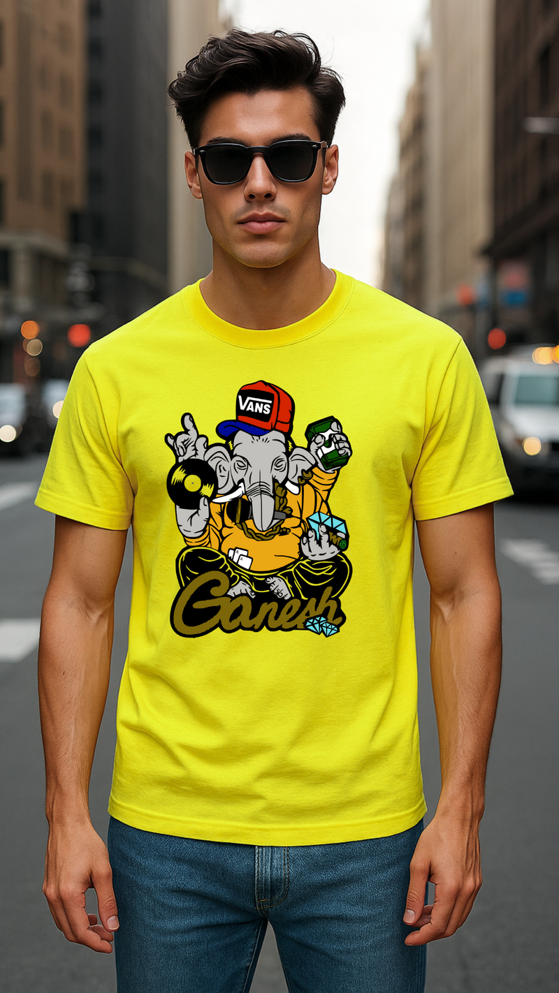 Men's Ganesh Streetwear Classic Fit T-shirt