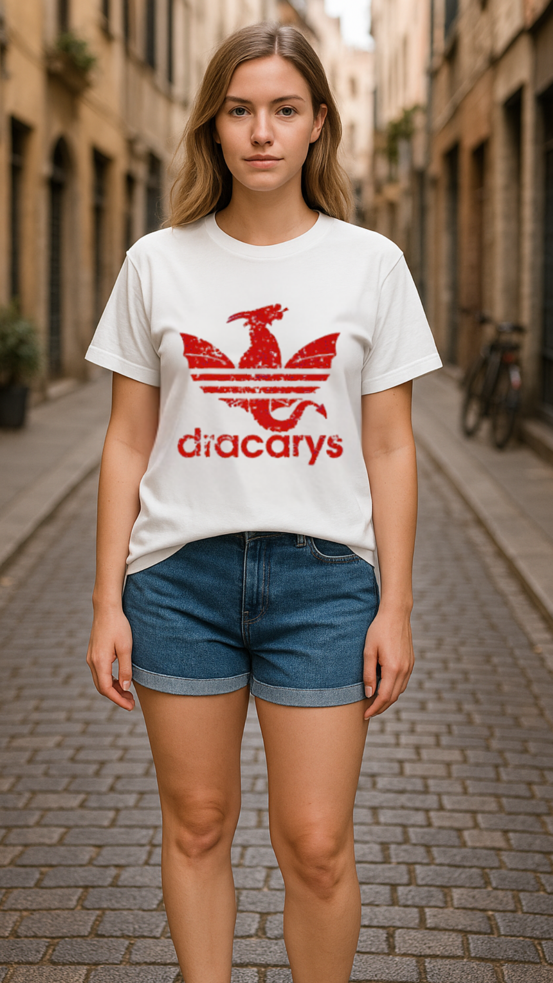 Women's Dracarys Abstract Classic Fit T-shirt