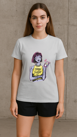 Women's Stay Single Streetwear Classic Fit T-shirt