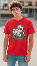 Men's Smoking Death Streetwear Classic Fit T-shirt