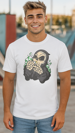 Men's Smoking Death Streetwear Classic Fit T-shirt