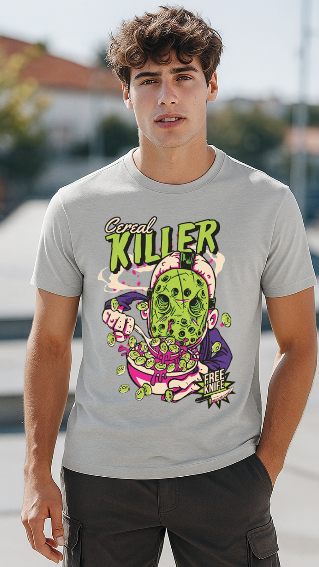Men's Cereal Killer Streetwear Classic Fit T-shirt