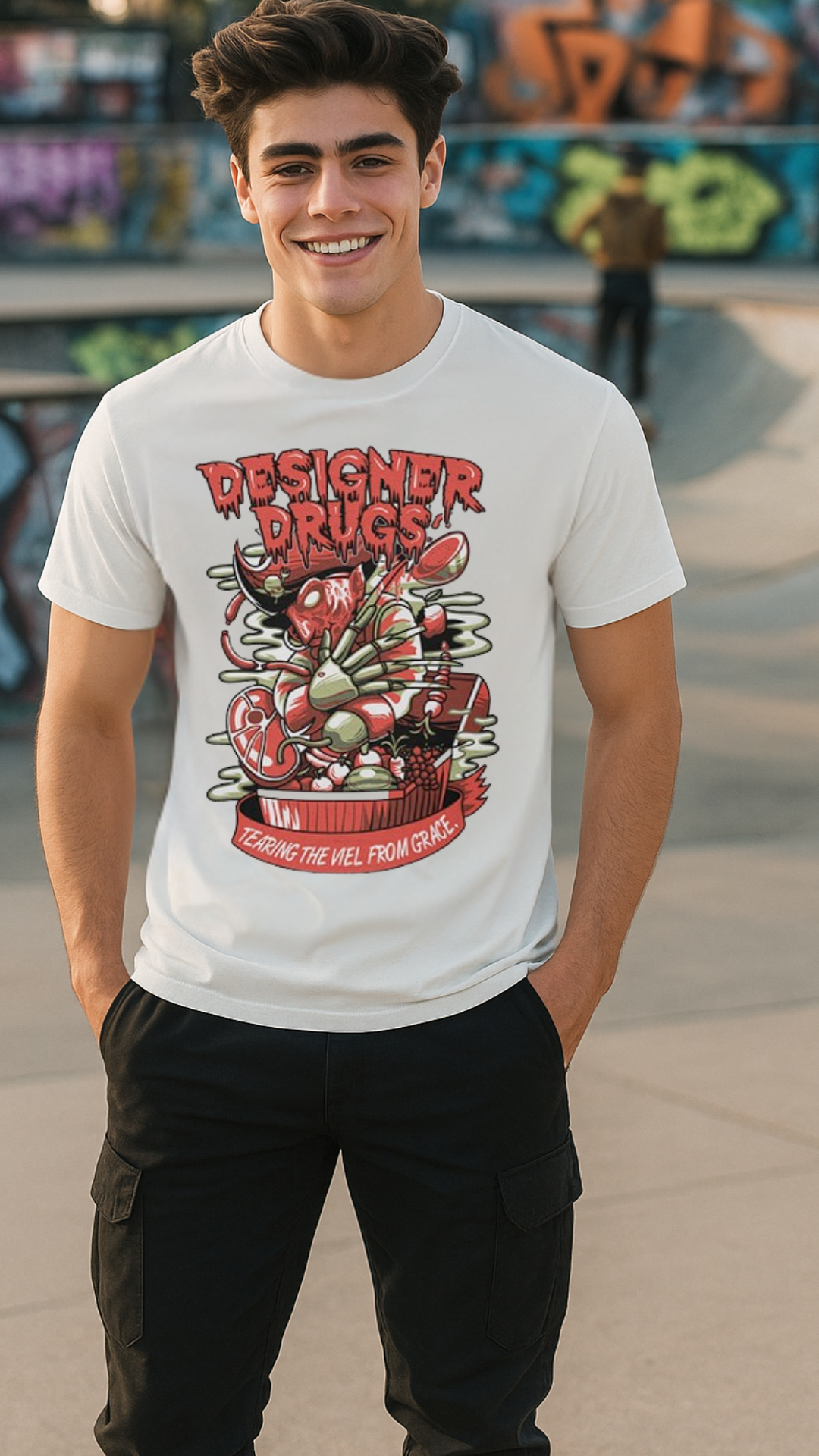 Men's Designer Drugs Streetwear Classic Fit T-shirt