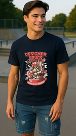Men's Designer Drugs Streetwear Classic Fit T-shirt