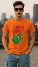 Men's Super Mary Jane Streetwear Classic Fit T-shirt