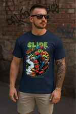 Men's Slide Streetwear Classic Fit T-shirt