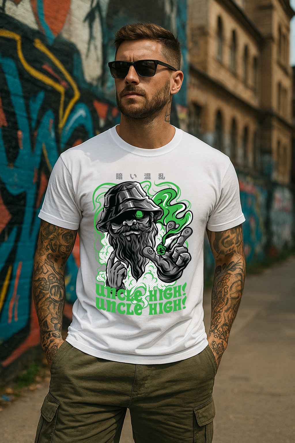 Men's Uncle High Streetwear Classic Fit T-shirt
