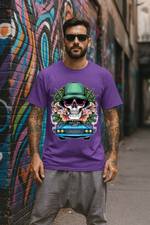 Men's Skull Rider Streetwear Classic Fit T-shirt