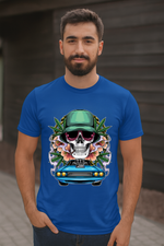 Men's Skull Rider Streetwear Classic Fit T-shirt
