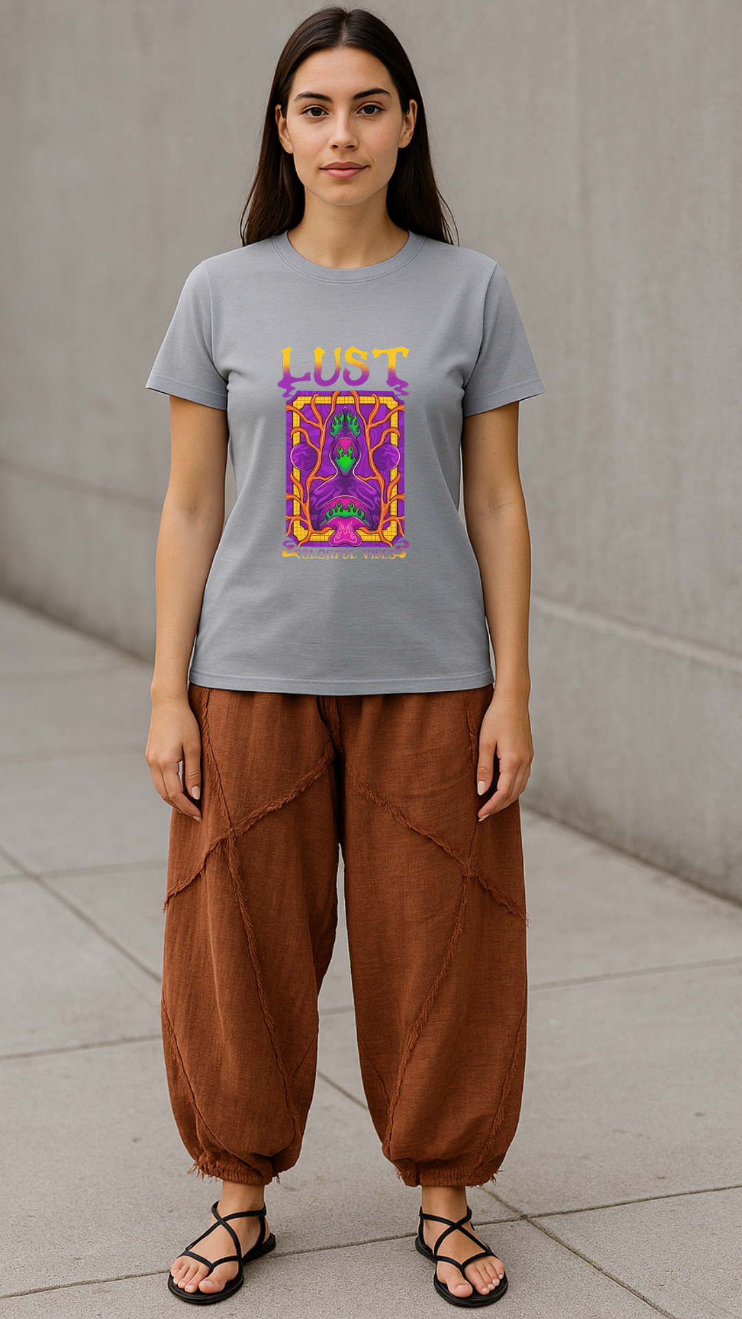 Women's Lust Acid & Punk Classic Fit T-shirt