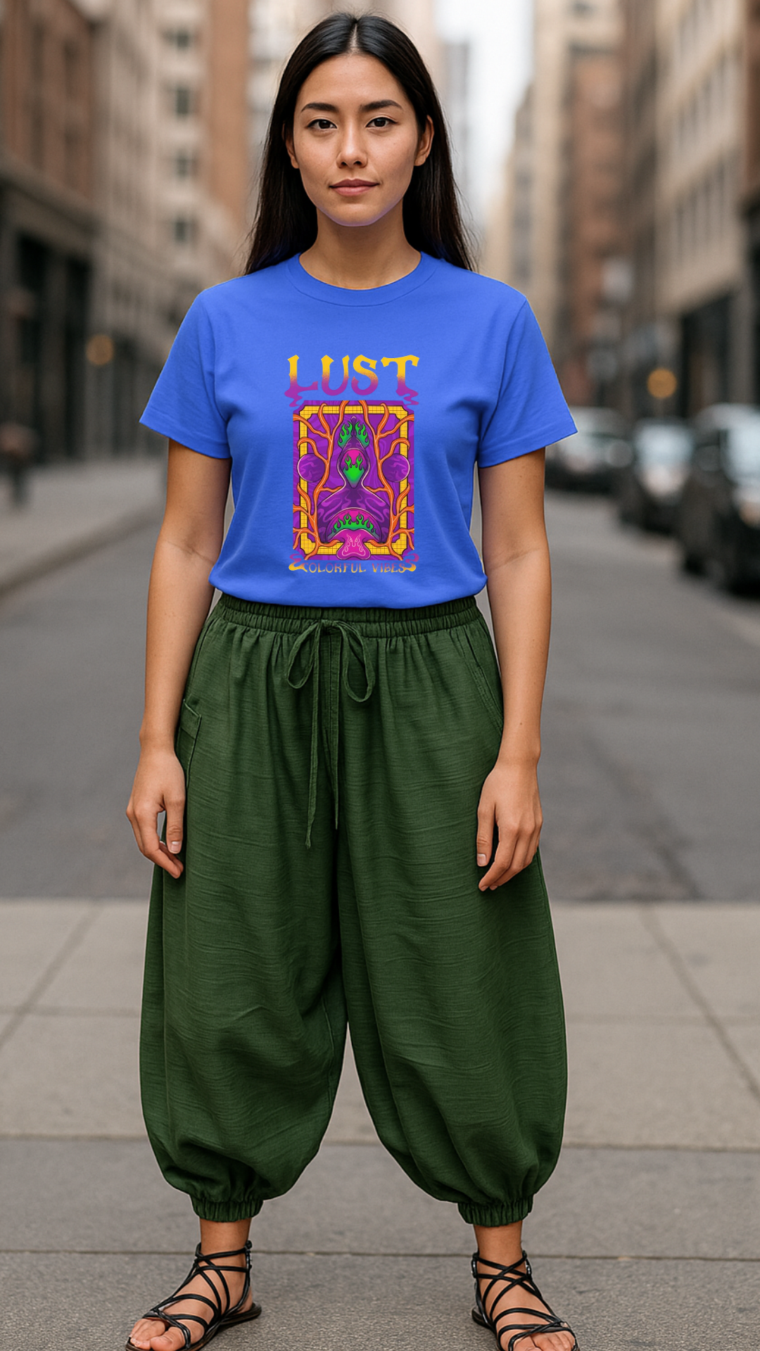 Women's Lust Acid & Punk Classic Fit T-shirt