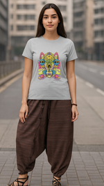 Women's Multi Monster Acid & Punk Classic Fit T-shirt