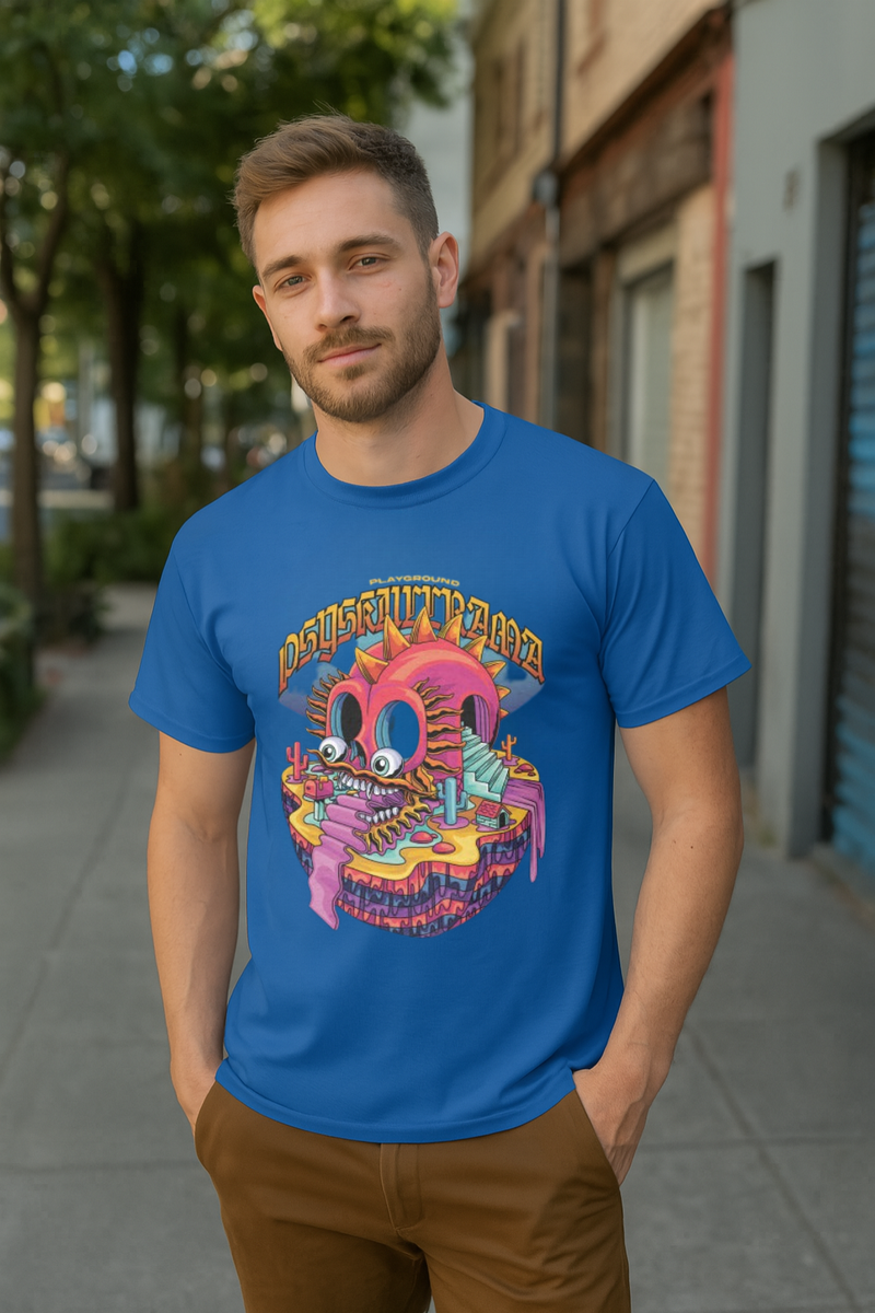 Men's Playground Streetwear Classic Fit T-shirt