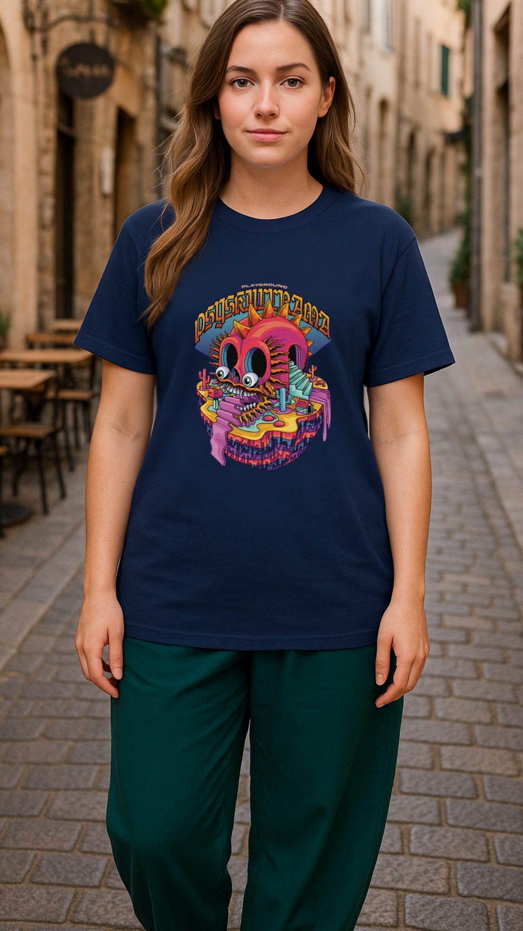 Women's Playground Acid & Punk Classic Fit T-shirt