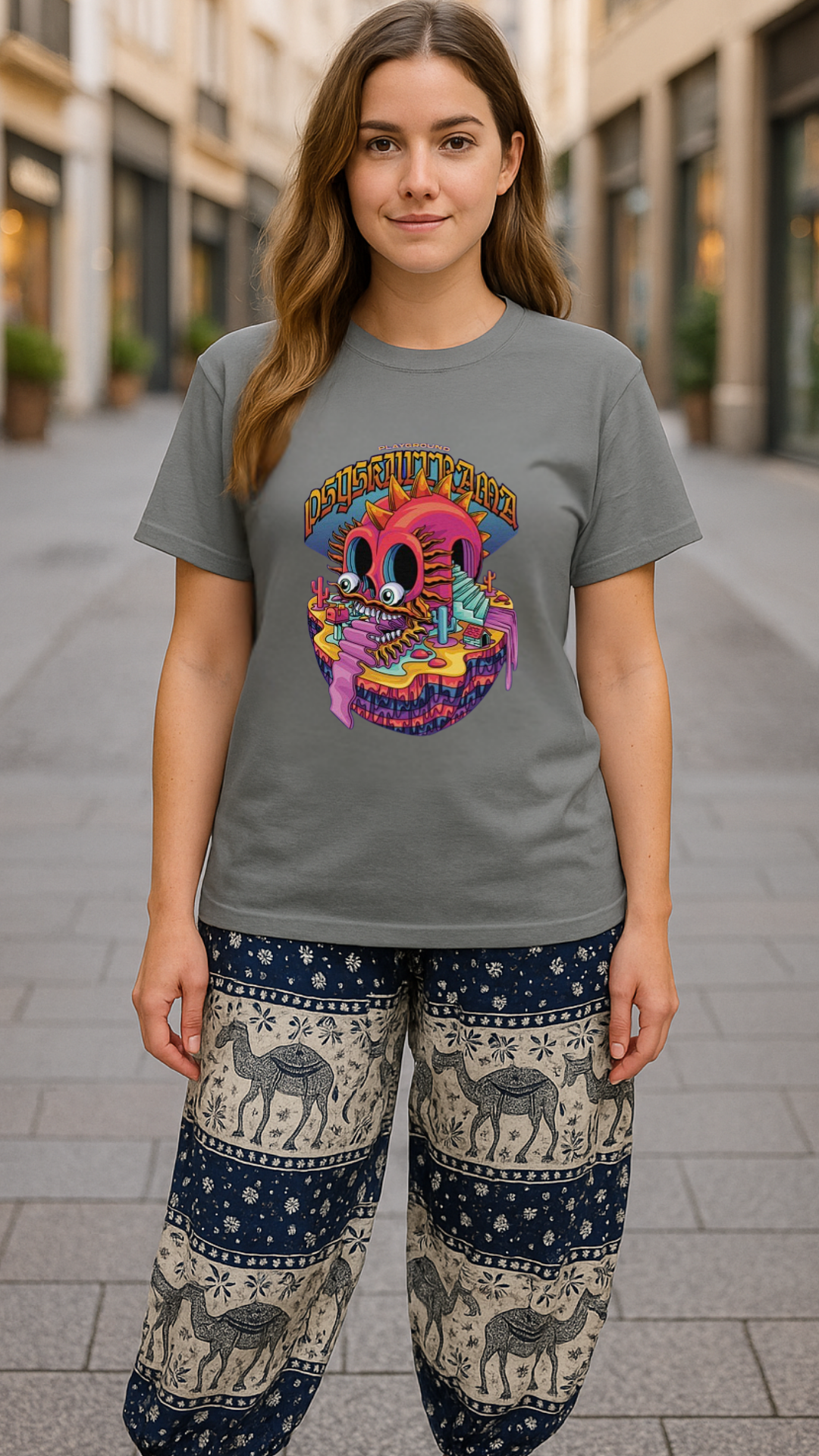 Women's Playground Acid & Punk Classic Fit T-shirt