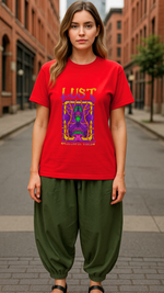 Women's Lust Acid & Punk Classic Fit T-shirt
