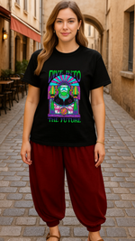 Women's Dive Into The Future Acid & Punk Classic Fit T-shirt
