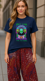 Women's Dive Into The Future Acid & Punk Classic Fit T-shirt