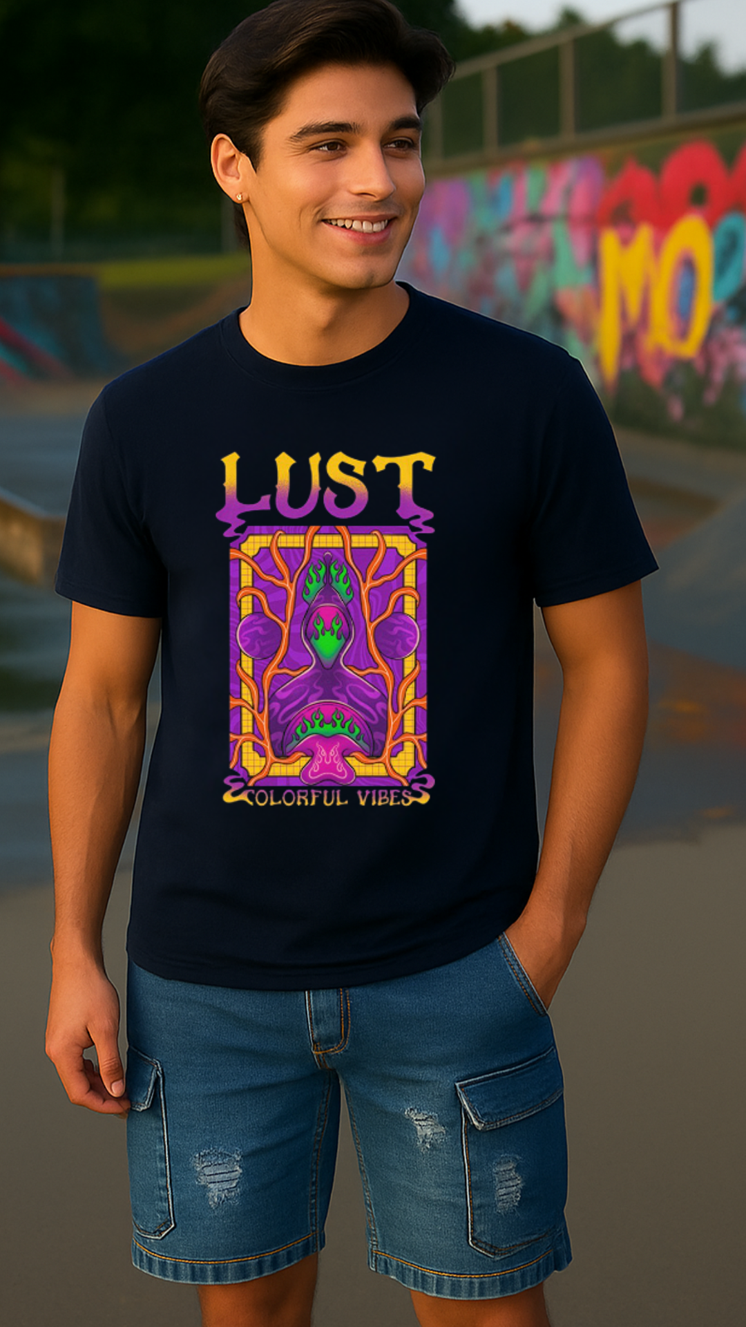 Men's Lust Streetwear Classic Fit T-shirt