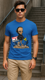 Men's No Trespassing Streetwear Classic Fit T-shirt