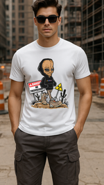Men's No Trespassing Streetwear Classic Fit T-shirt