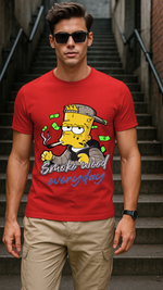 Men's Smoke Weed Everyday Streetwear Classic Fit T-shirt