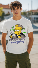 Men's Smoke Weed Everyday Streetwear Classic Fit T-shirt