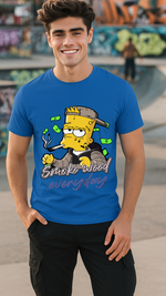 Men's Smoke Weed Everyday Streetwear Classic Fit T-shirt