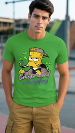 Men's Smoke Weed Everyday Streetwear Classic Fit T-shirt