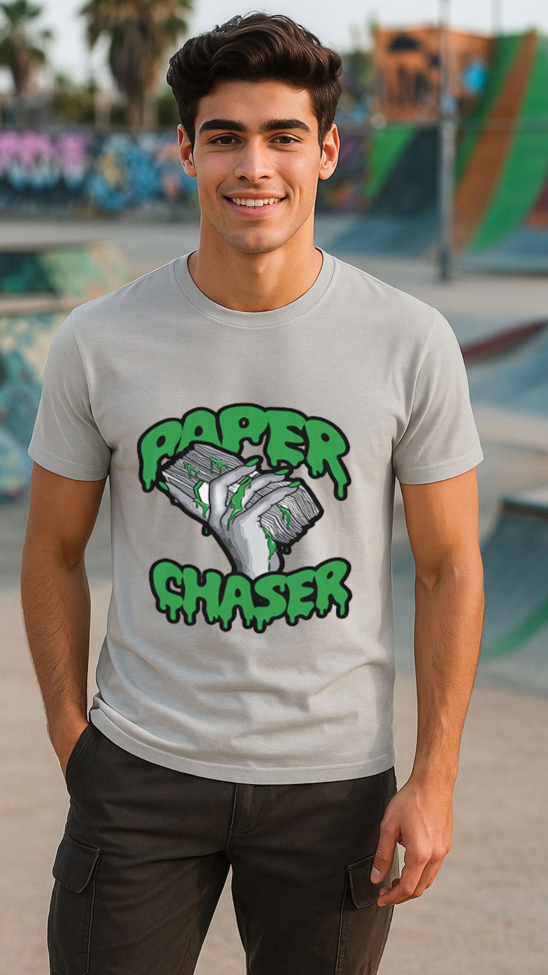 Men's Paper Chaser Streetwear Classic Fit T-shirt