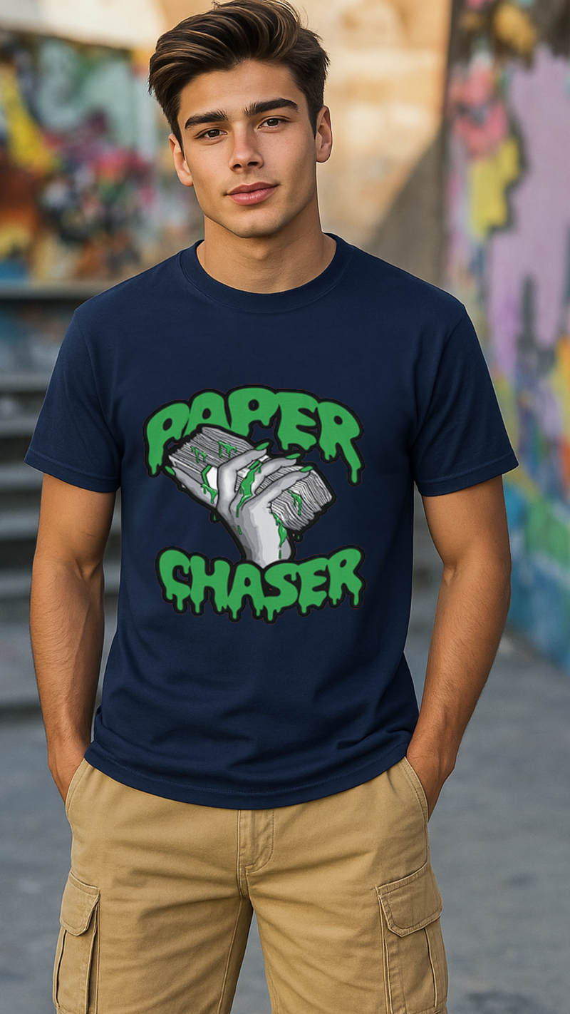 Men's Paper Chaser Streetwear Classic Fit T-shirt