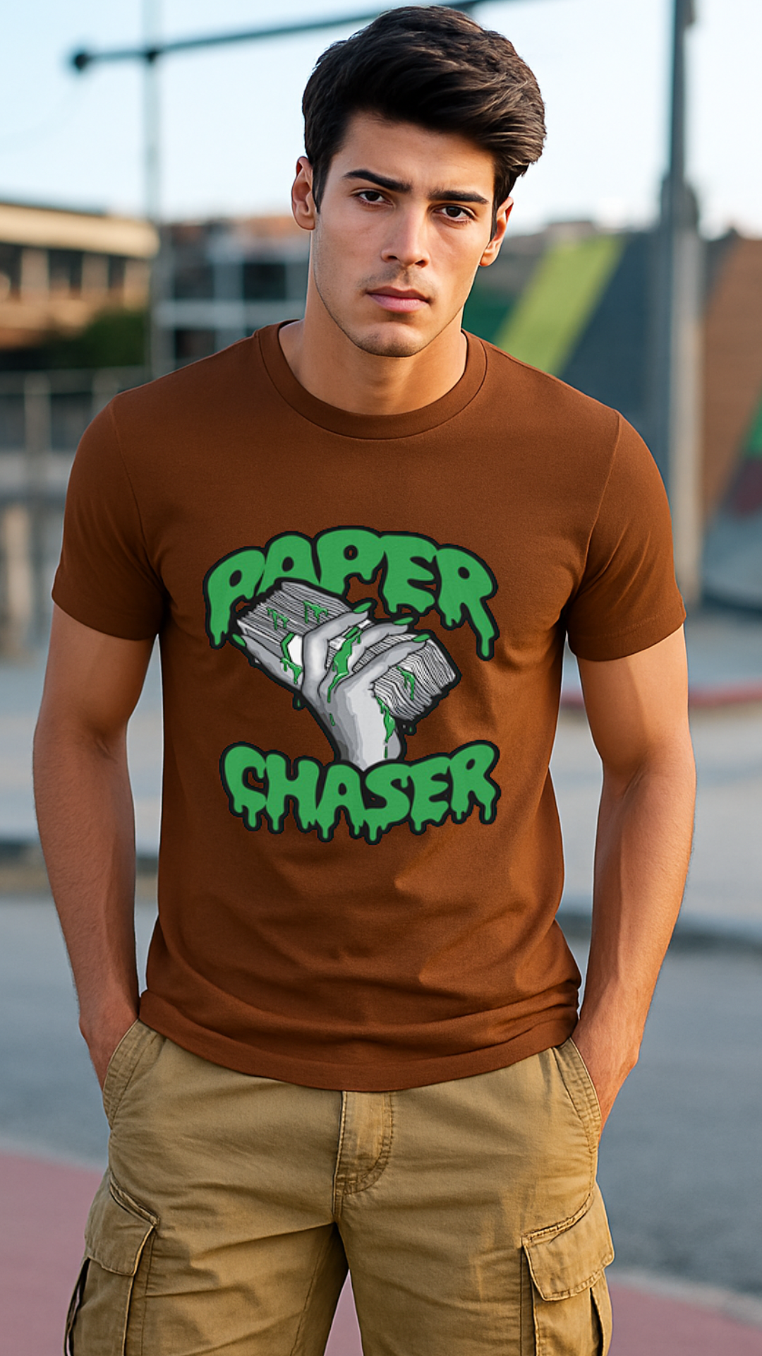Men's Paper Chaser Streetwear Classic Fit T-shirt