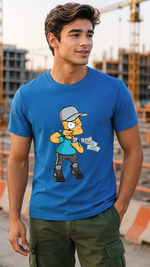 Men's Simpson Money Streetwear Classic Fit T-shirt