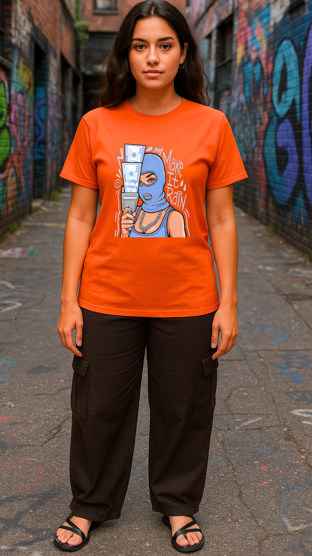 Women's Money Gang Streetwear Classic Fit T-shirt