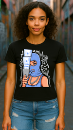 Women's Money Gang Only Streetwear Classic Fit T-shirt